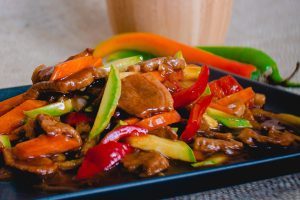 Piept de rață în sos Peking