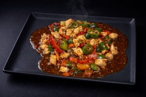 Piept de pui cu ardei iute